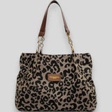 Freja | Leopard platnena torba za kupnju