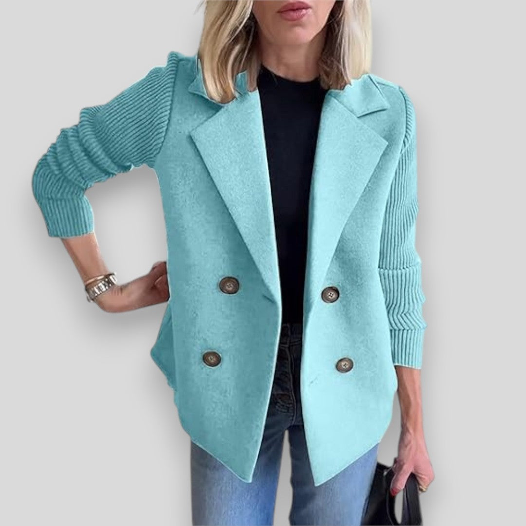 Alma | ELEGANTNA PLETENA JAKNA S RUKAVIMA