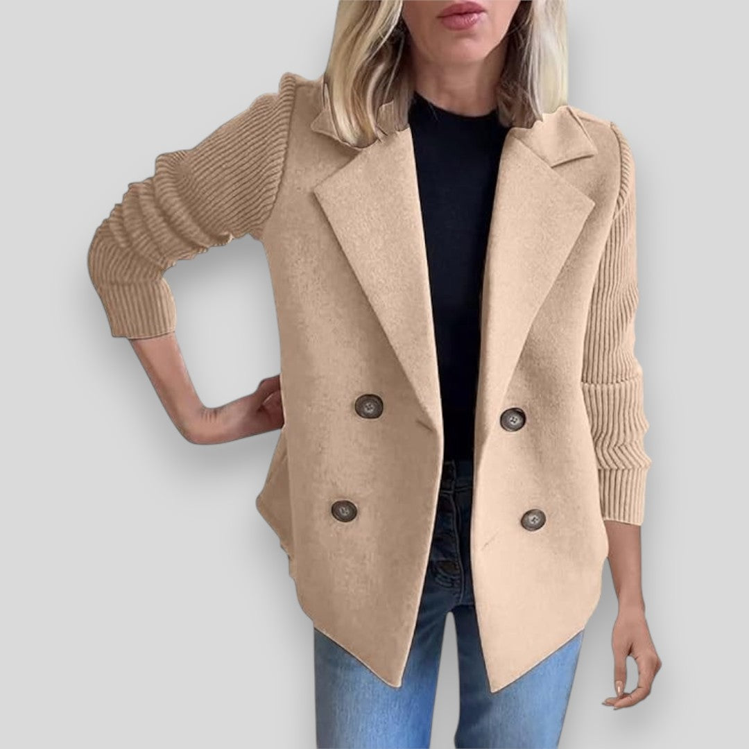 Alma | ELEGANTNA PLETENA JAKNA S RUKAVIMA