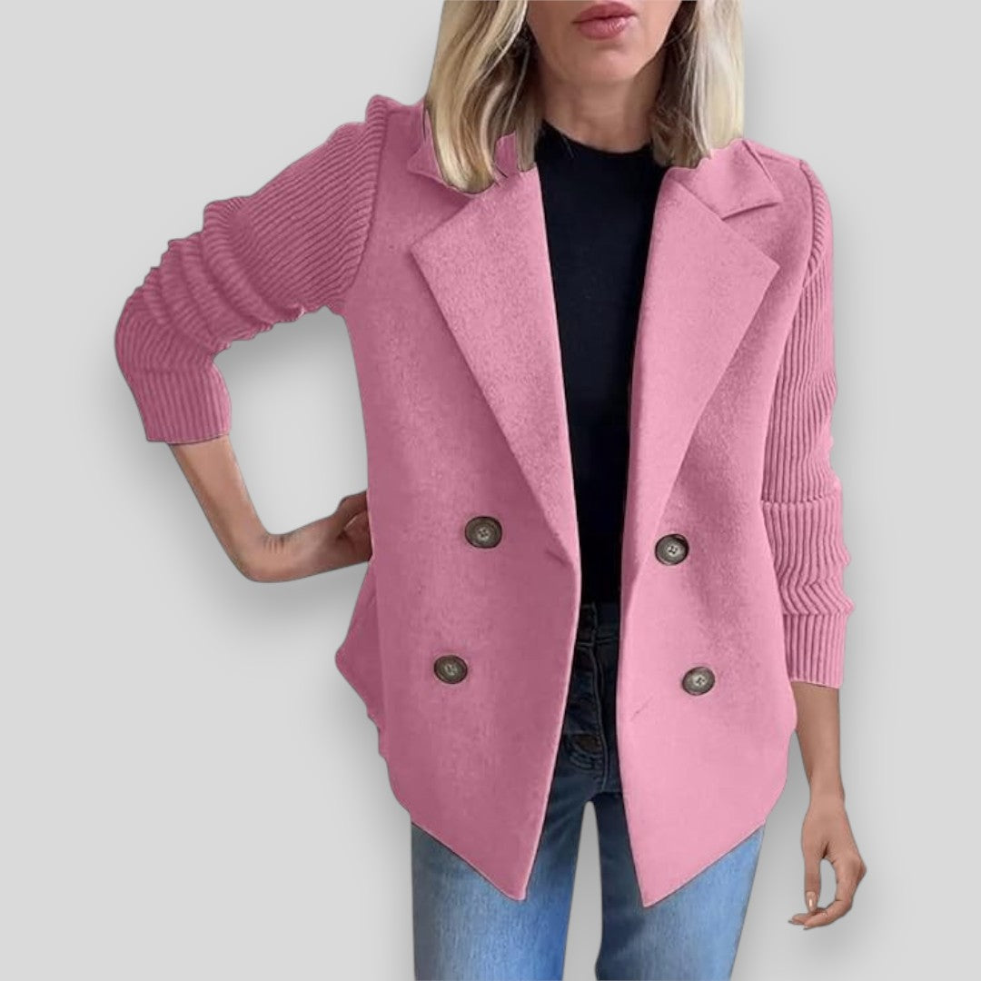 Alma | ELEGANTNA PLETENA JAKNA S RUKAVIMA