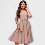 Maja – Elegantna swing haljina