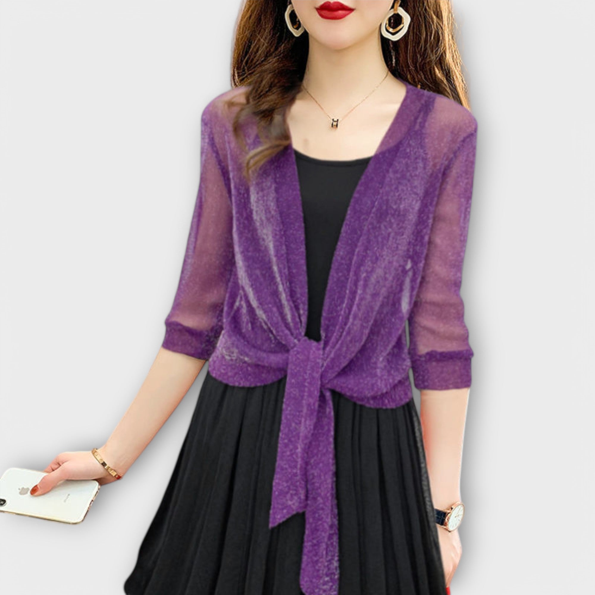 Olivia – Bluza s otvorenim prednjim dijelom