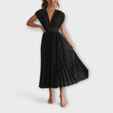 Maria – Elegantna plisirana haljina