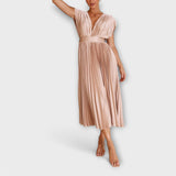 Maria – Elegantna plisirana haljina