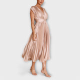 Maria – Elegantna plisirana haljina