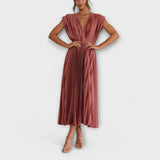 Maria – Elegantna plisirana haljina