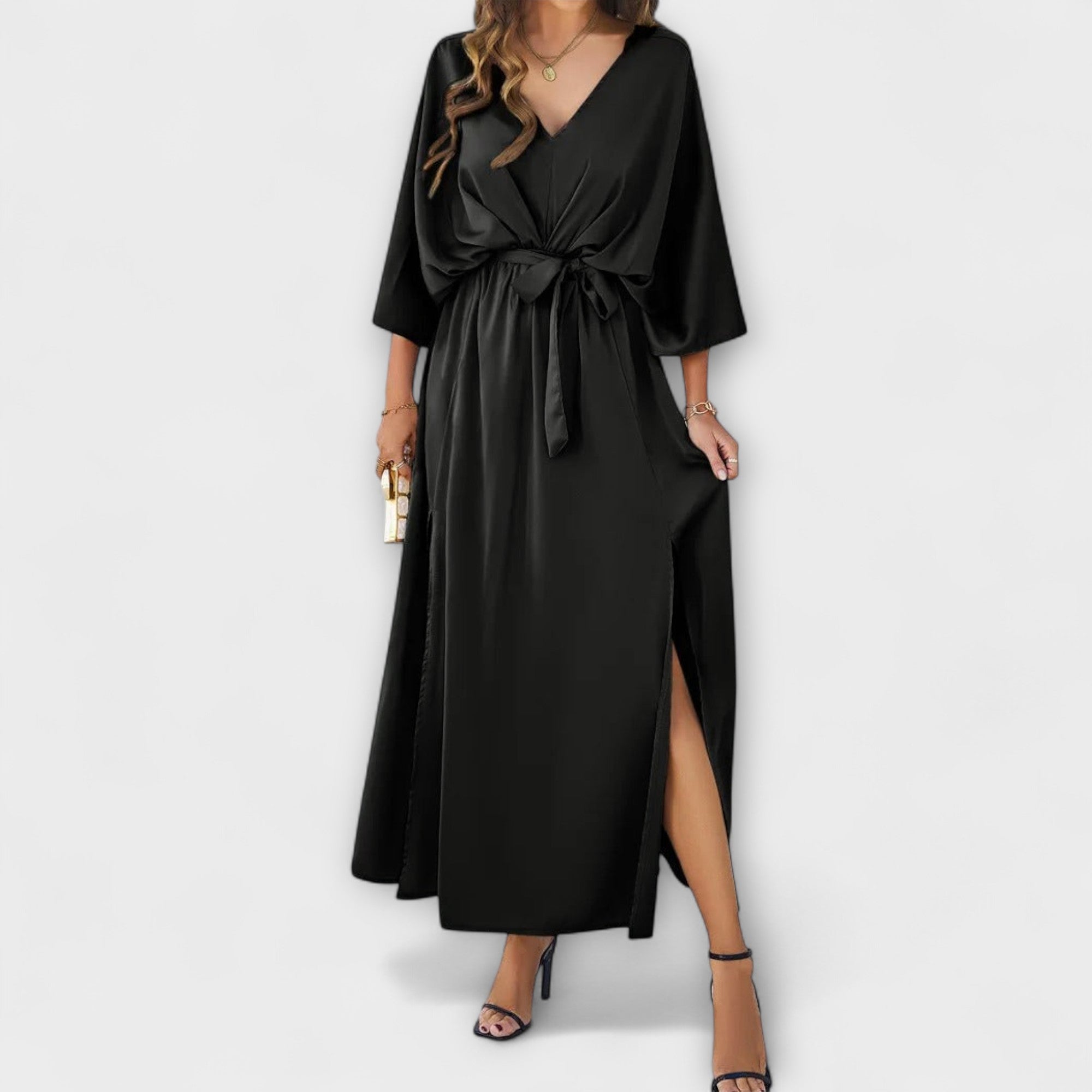 Sabrina - Maxi haljina s V-izrezom