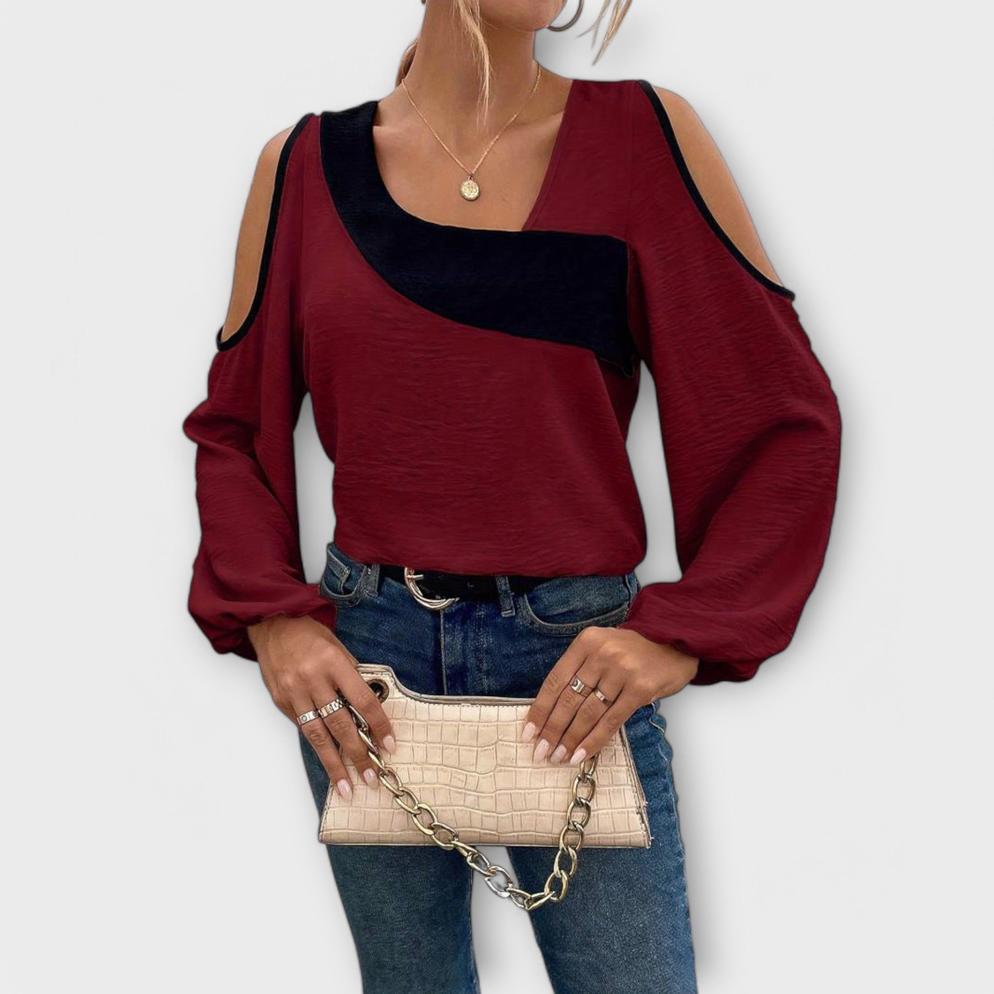 Scarlett - Bluza s četvrtastim izrezom